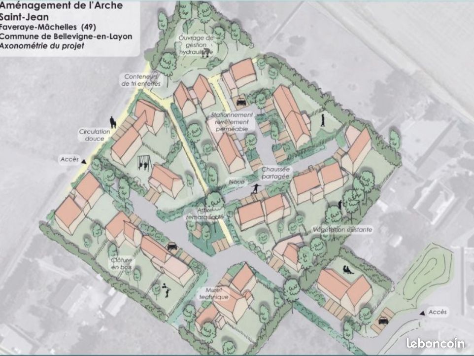 Terrain 335 m² · à Bellevigne-en-Layon · 33 500 €