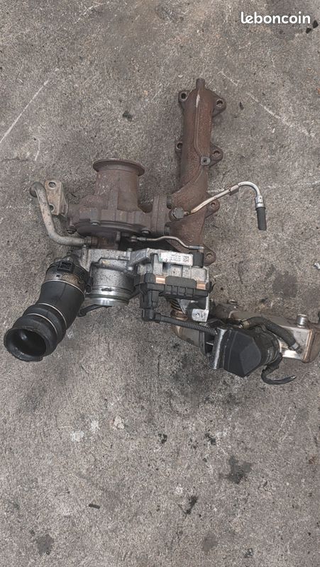 Turbo/vanne egr/collecteur admission bmw serie 1 diesel 100 (image 3)