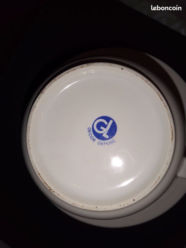 2 tasses MUG, avec couvercle, infuseur et soucoupe.- EV58 (image 3)