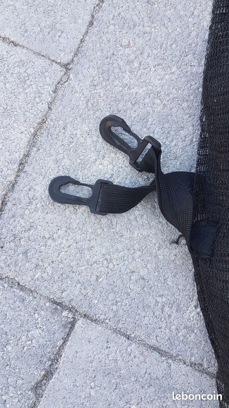 Filet De Protection Alice's Garden – Maillage Serré, Fermeture éclair, Crochets, Pour Trampoline Ø180 Cm