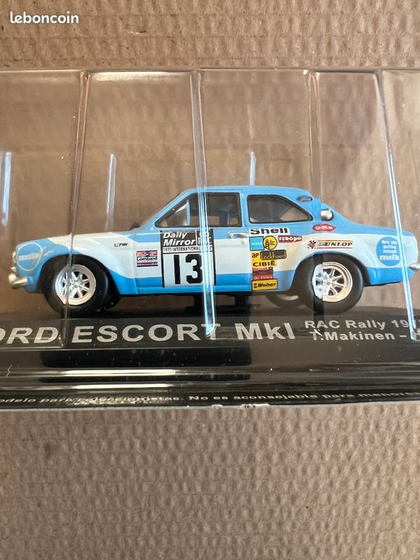 Ford - Escort MKI RAC 1973 - Modèle Presse - 1/43 - Autos Miniatures