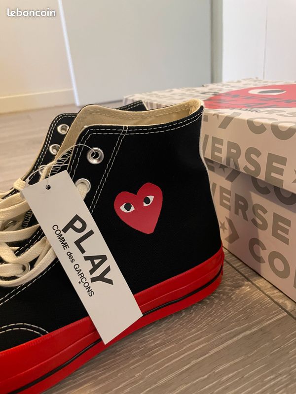Converse x Comme Des Garçons PLAY Chuck 70 Pointure 44 Édition