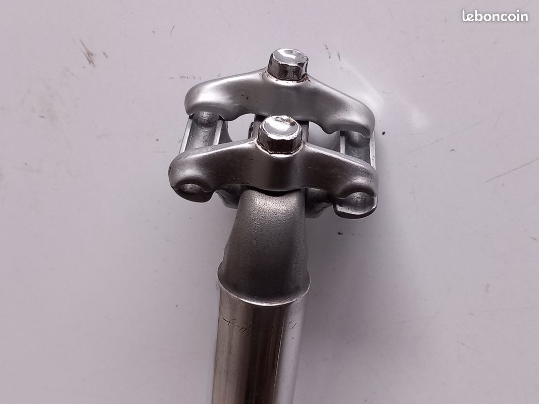 Tige De Selle Campagnolo Record – Diamètre 26,4 Mm, Vintage, Pièce Vélo Occasion, Campy