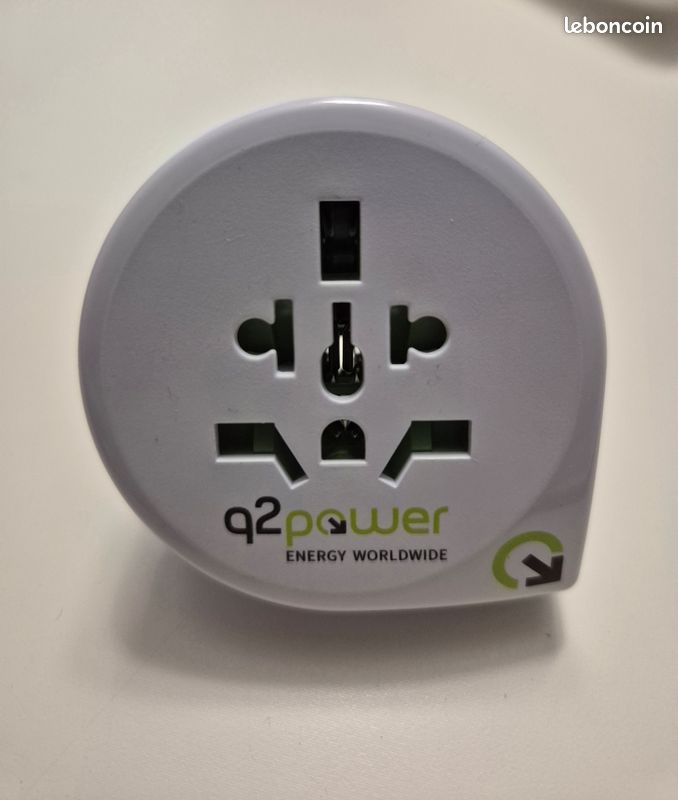 Adaptateur multi pays q2power neuf (image 3)