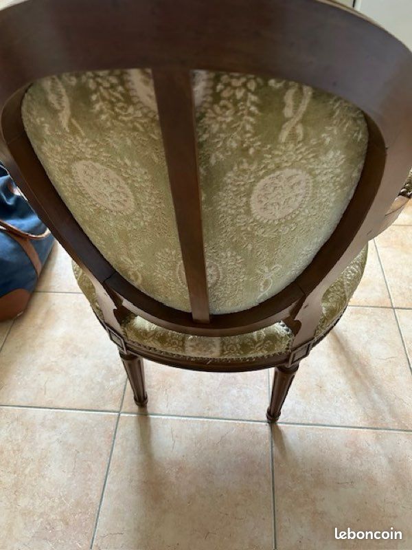 Lot de 2 Fauteuils Louis XVI (image 4)