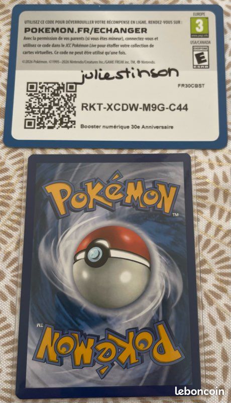 Carte Pokémon Plumeline Shiny 113/091 - Destinées de Paldea (image 2)