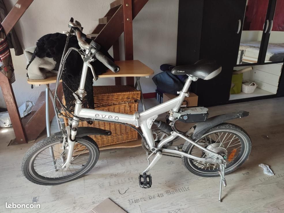 Velo Pliable Batterie Velo Revoe Vélo Pliant Velo Eveo Location