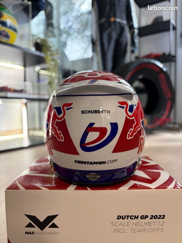 Formule 1 Max Verstappen casque 1/2 GP Zandvoort saison 2022 - Collection