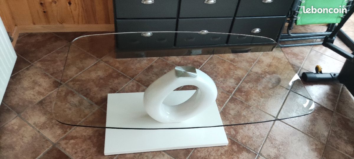 Table basse en verre 75 (image 1)