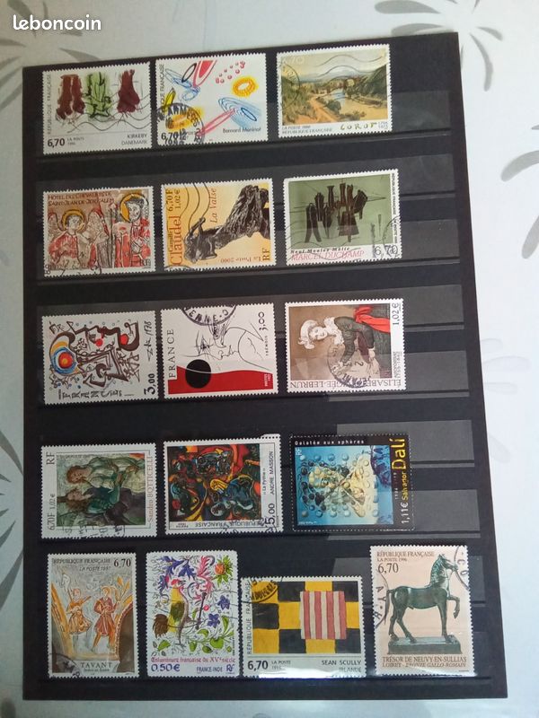 Timbres français oblitérés (image 2)