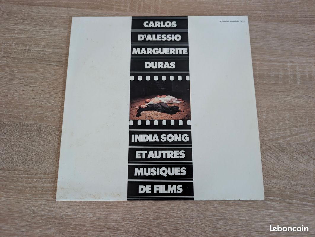 Carlos D'Alessio / Marguerite Duras - India Song (BO Vinyle LP) (image 1)