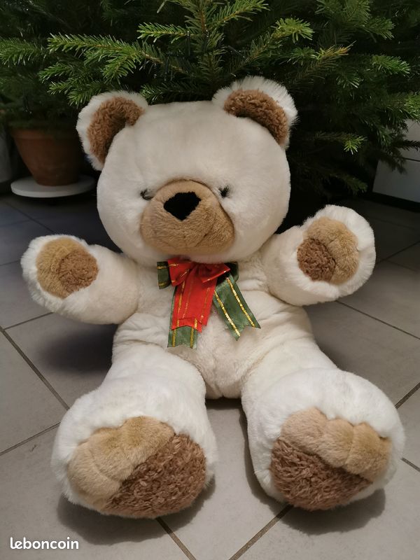 Peluche ours état neuf 75cm. ISON27 (image 1)