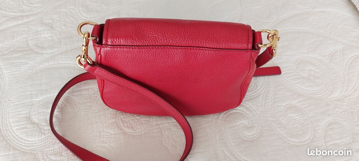 Sac cuir MARC JACOBS bandoulière et portefeuille assorti (image 2)