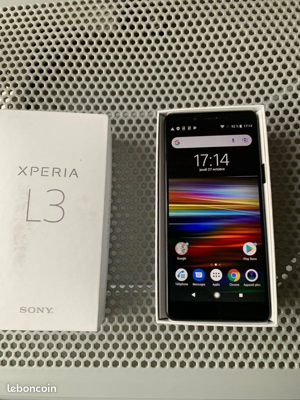 Sony xperia L3 noir double SIM (image 1)