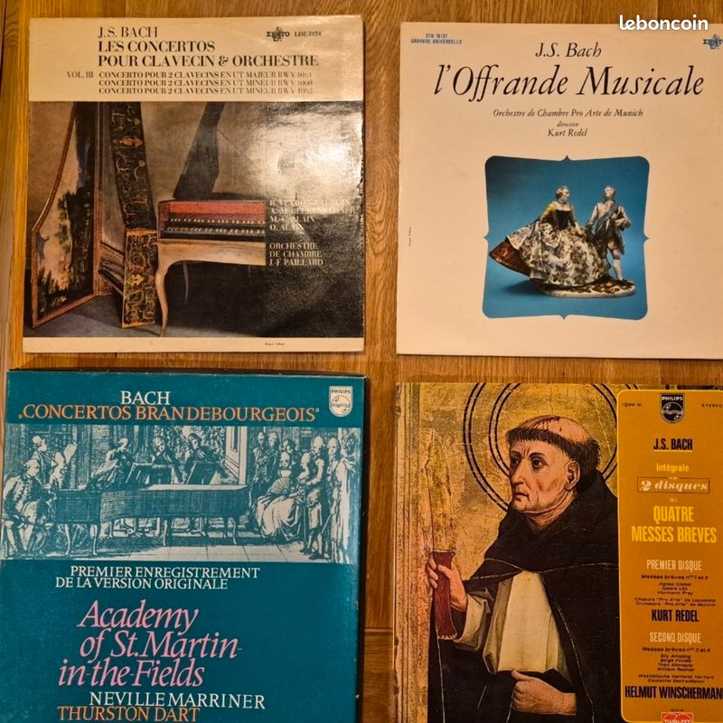 Jean Sébastien Bach en 16 disques vinyles (image 2)