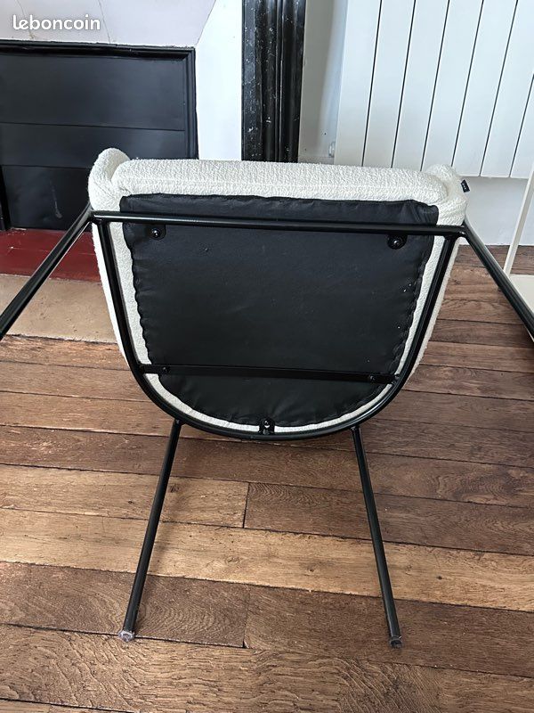 Fauteuil NV Gallery - bouclette écrue (image 5)