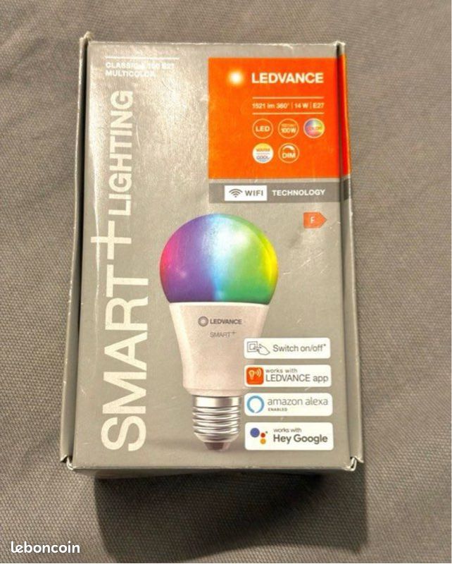 Ampoule LED multi couleure (image 1)