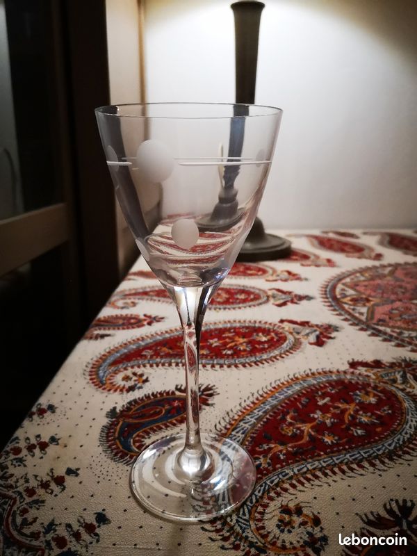 Lot de 6 verres à pied (image 1)