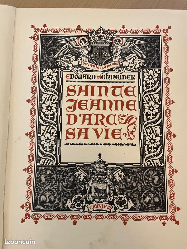 Sainte Jeanne d’arc : sa vie. 1932 (image 2)