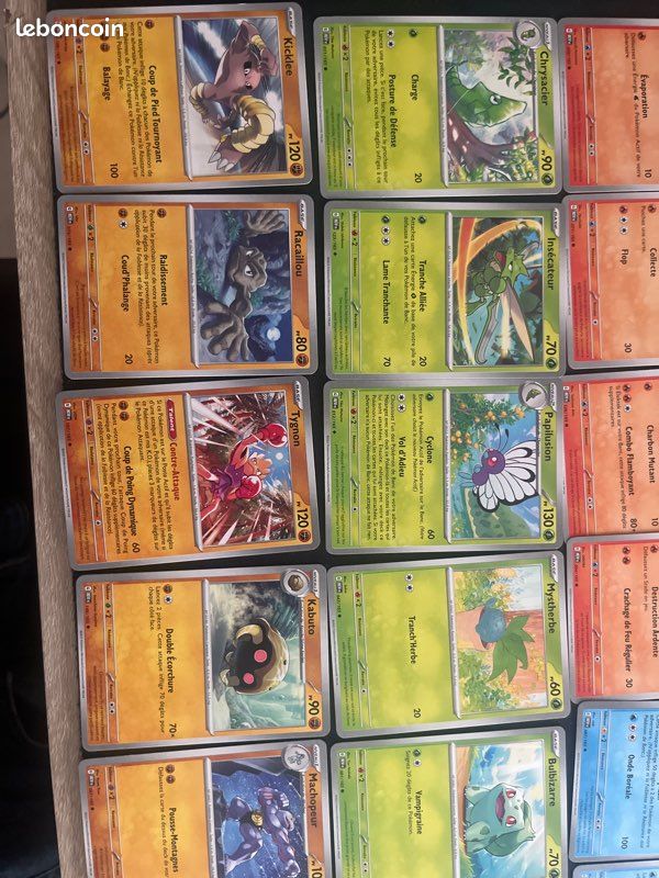 Lot de 43 carte Pokémon communs série 151 état sortie de booster (image 3)