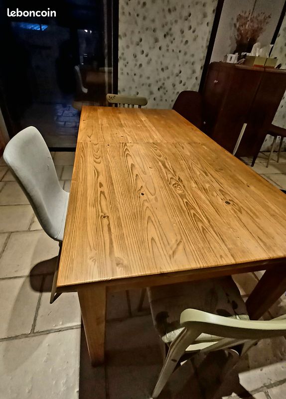 Table pin massif (image 3)