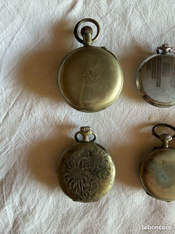 Lot montres anciennes, goussets, Art Déco (image 18)