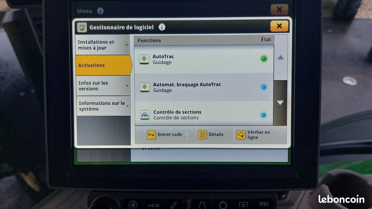 John Deere 8R340 - CommandPro50 - ILS - Freins (image 15)