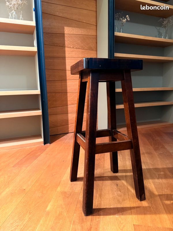 Tabourets de bar brutalistes du milieu du siècle, 1960, lot de 8 (image 3)
