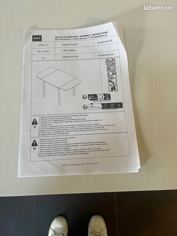 Table modulable (image 3)