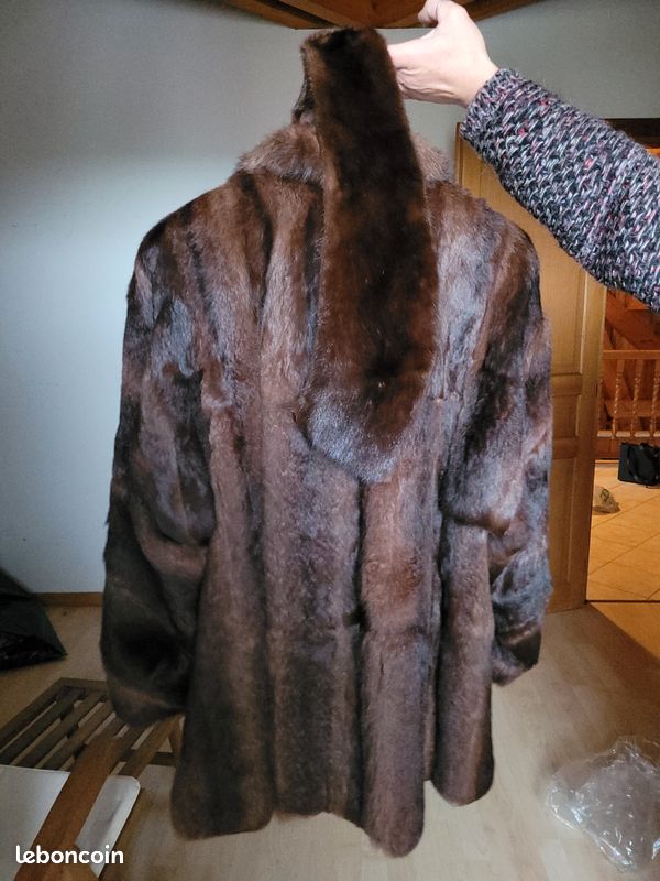 Veste élégante fourrure véritable (image 2)