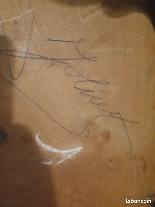 Fauteuil style Thonet en bois Fischel signé (image 5)