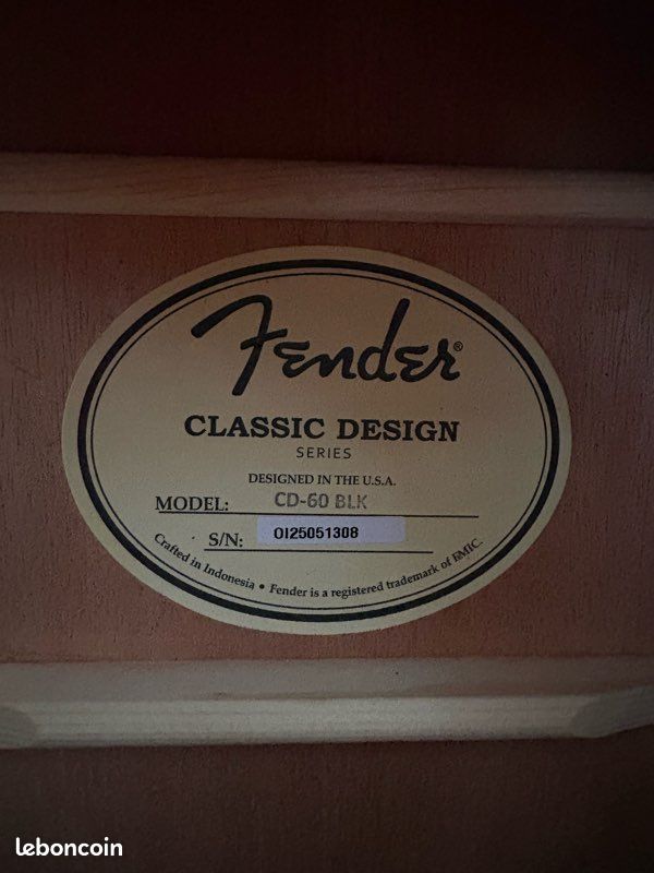Guitare fender (image 3)