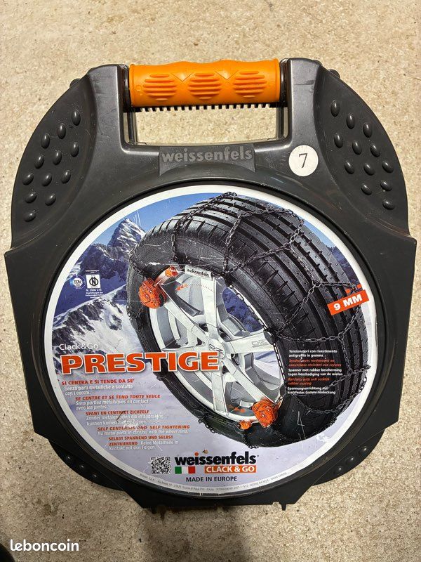 Chaines neige Weissenfels Prestige M44 - 7 neuves (image 1)