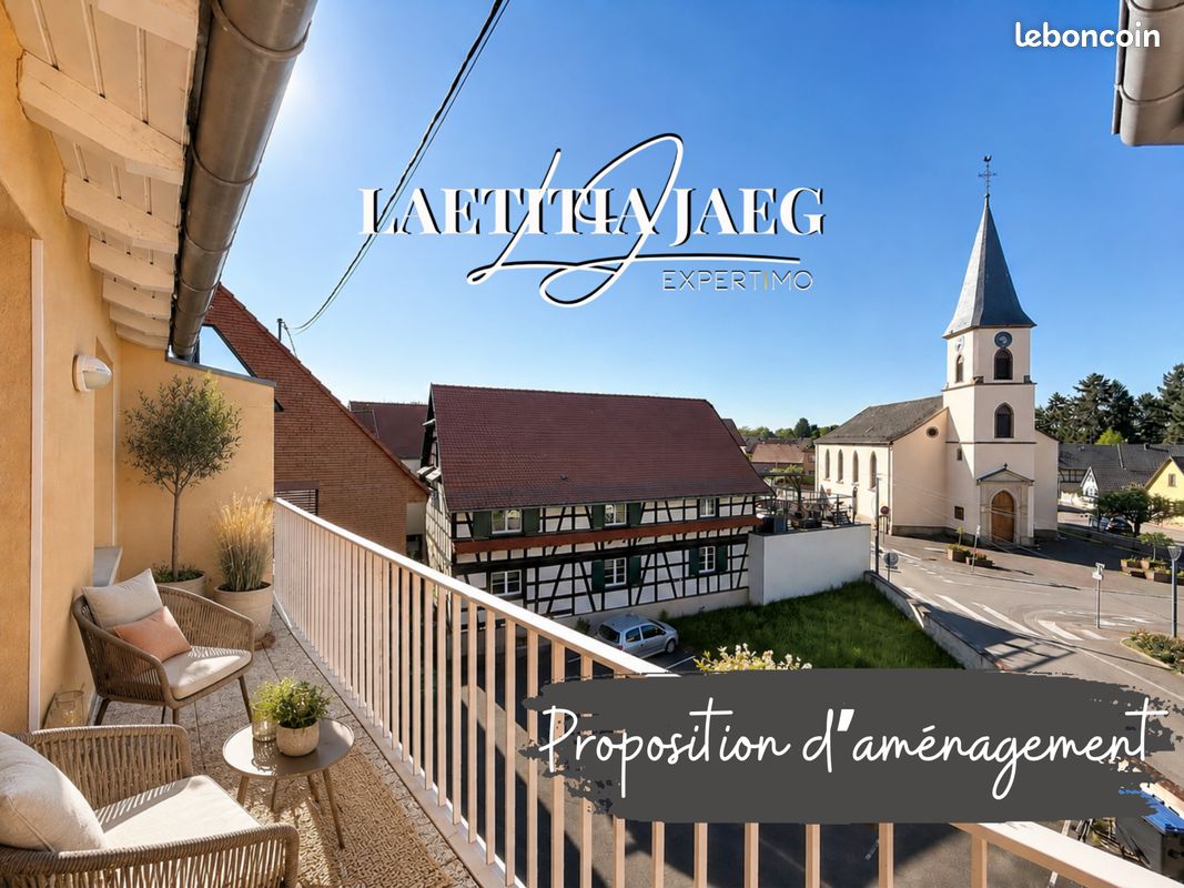 Appartement 3 pièces 74 m² · à Fegersheim · 74 m² · 254 000 €