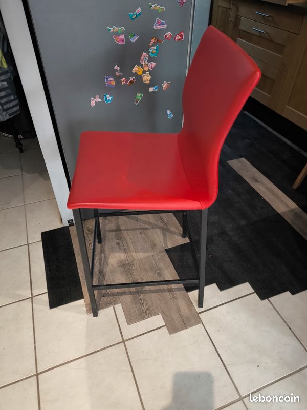 Chaises de bar 4 pieds (image 2)