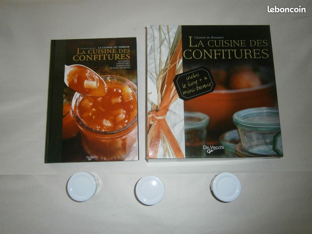 Livre "la cuisine des confitures de Chantal de ROSAMEL" (image 1)