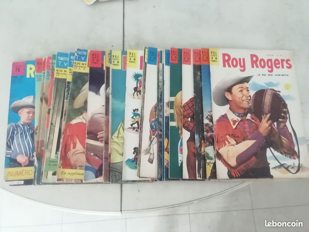 ROY ROGERS bd pf ancienne année 70 80 DIVERS N° (image 1)