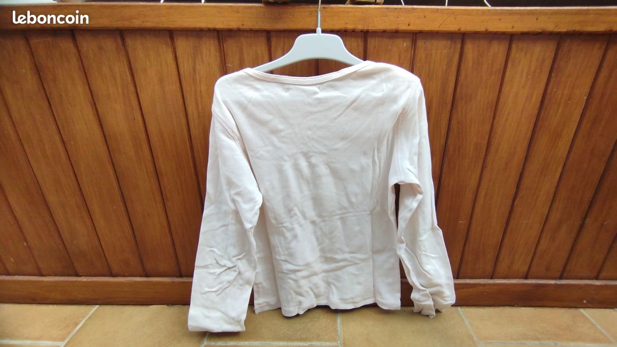 Lots 3 tee-shirt manche longue vêtement fille (image 9)