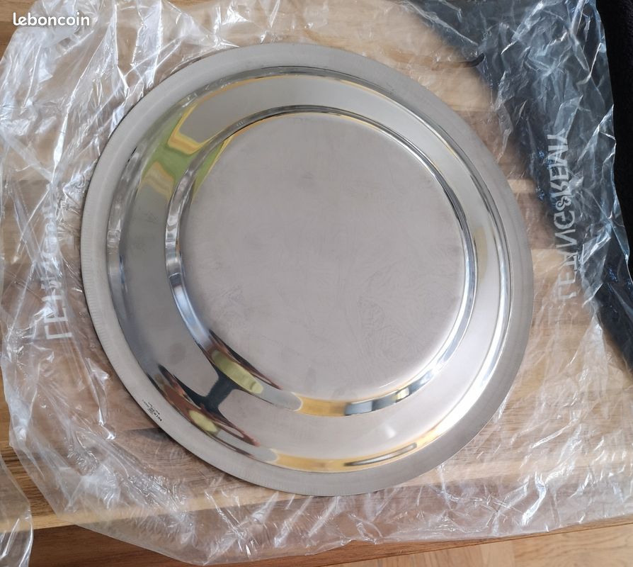 GRAND PLAT DE Service 60cm Metal Argenté, Poinçon 60 EUR 34,20 GRAND PLAT DE Service 60cm Metal Argenté, Poinçon 60 EUR 34,20
