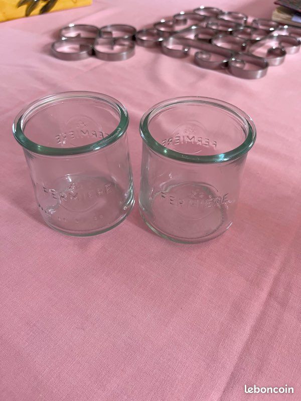 16 Pot à yaourts en verre (image 1)
