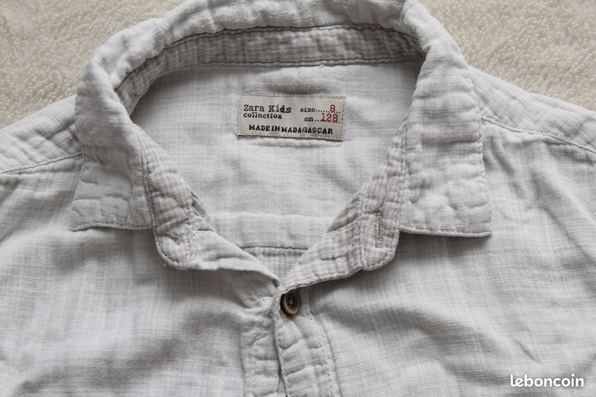 Chemise ML 8 ans (image 2)