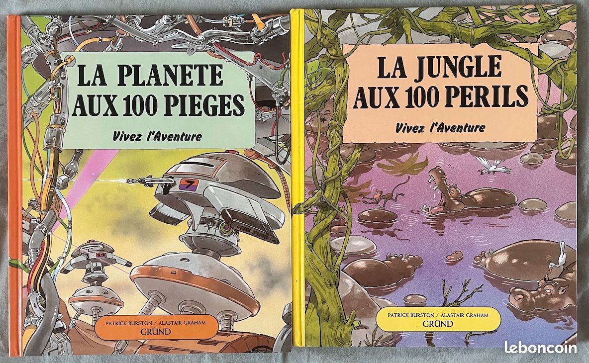 Lot BD/Livre : Jhen + 2 Vivez l’Aventure (Grund) (image 2)