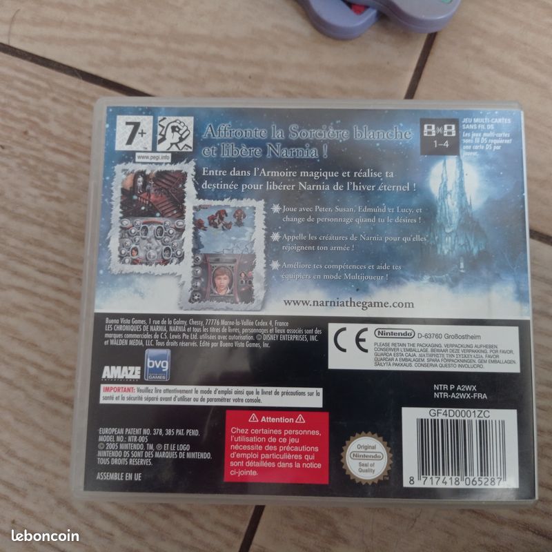Lot de 2 jeu de DS Narnia 1 et 2 (image 7)