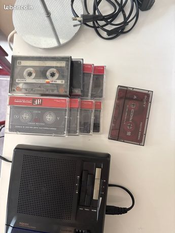 Magnétophone à Cassettes Philips AQ 6455 - Occasion - Fonctionnel