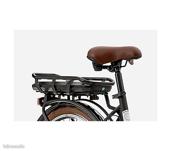Vélo de ville électrique adulte E-City 50 NOIR NAKAMURA (image 4)
