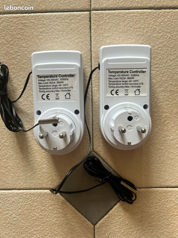 Duokon Régulateur de température numérique Thermostat Programmable D