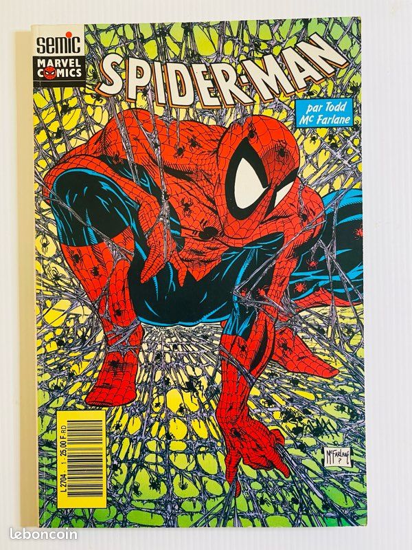 Comics Spider-Man - Semic 1991 par Todd Mc Farlane (image 3)