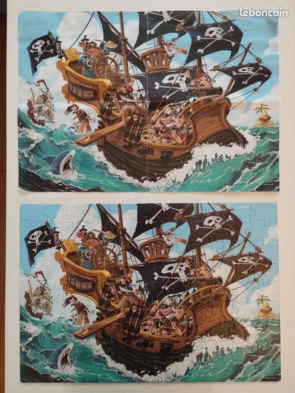 Puzzle 100 pièces pirates (image 3)