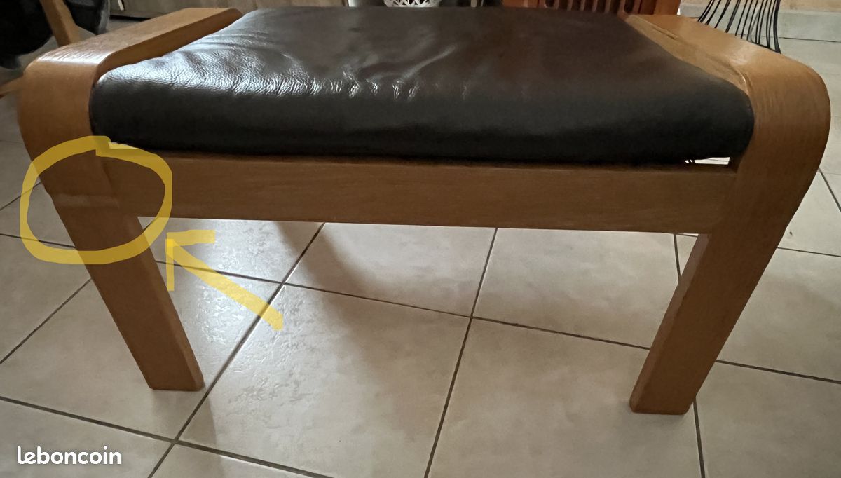 Repose pieds de "poang" IKEA (image 3)