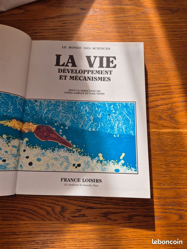 La Vie : Développement Et Mécanismes le monde des sciences gail vines (image 2)